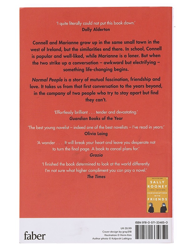 Normal people - Sally Rooney - Romaanit ja novellit - 10105608807 - 1
