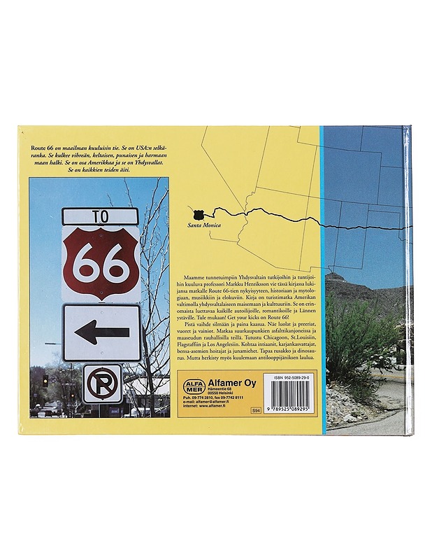 Amerikan tiellä - Route 66 - Henriksson, Markku - Tietokirjat ja oppaat - 10105608835 - 1