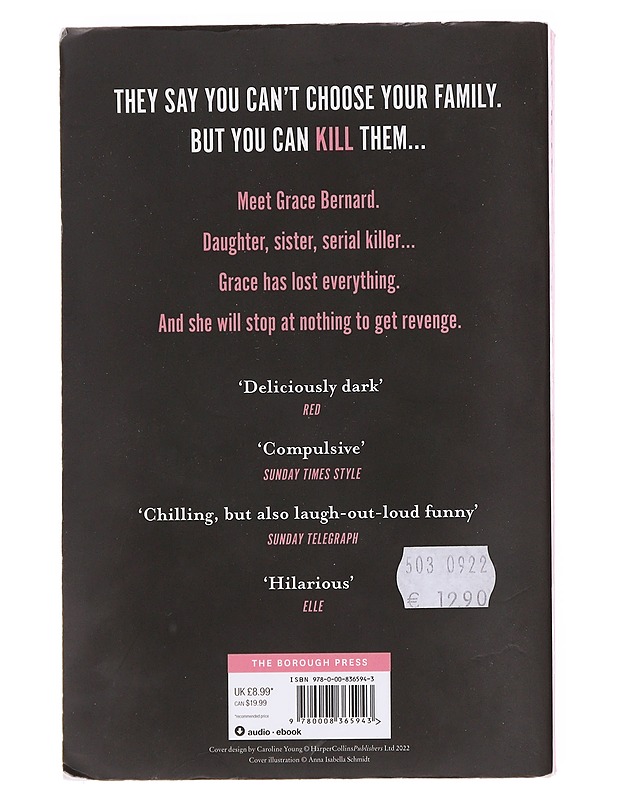 How to kill your family - Bella Mackie - Romaanit ja novellit - 10105608836 - 1
