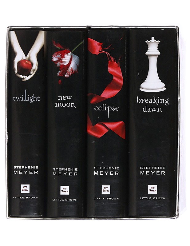 Houkuts / Twilight kirjasarja, osat 1 - 4  - Meyer, Stephenie - Romaanit ja novellit - 10105608854 - 2