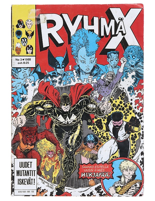 Ryhmä-X 3/88 - Sarjakuvat - 10105608856 - 0