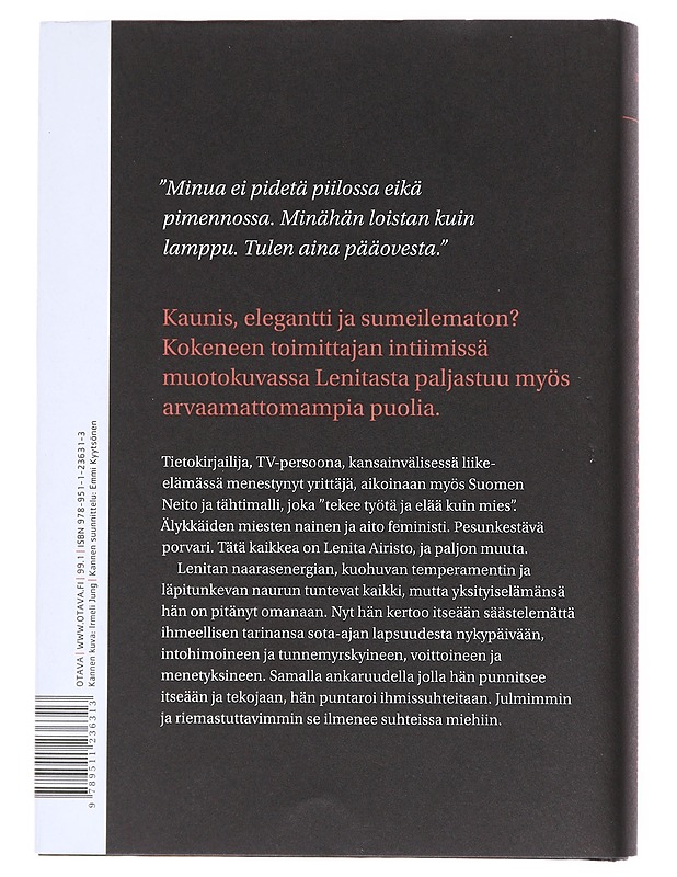 Lähikuvassa Lenita Airisto - Juha Numminen - Elämäkerrat ja muistelmat - 10105608877 - 1