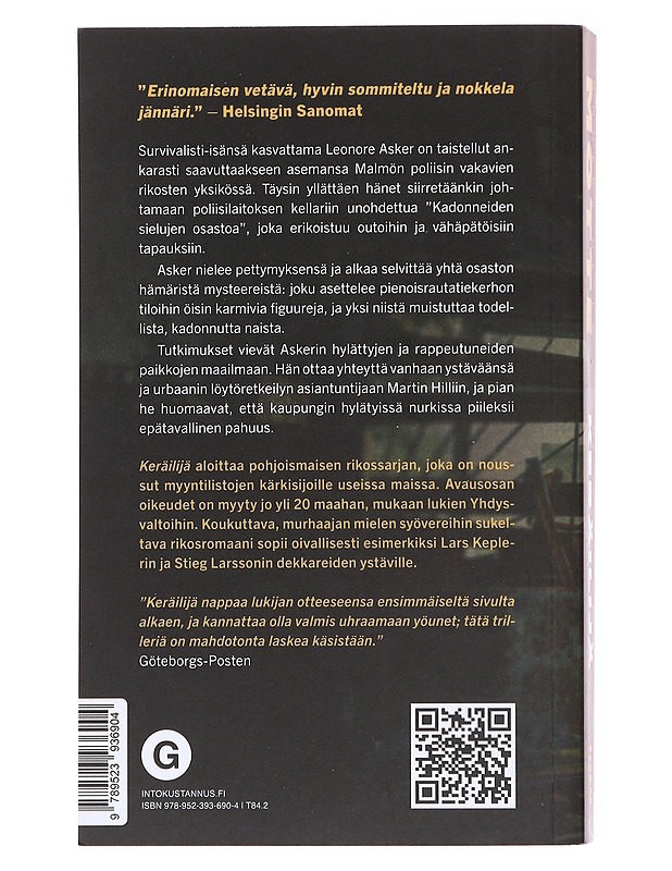 Keräilijä - De la Motte, Anders - Jännitys ja dekkarit - 10105608885 - 1