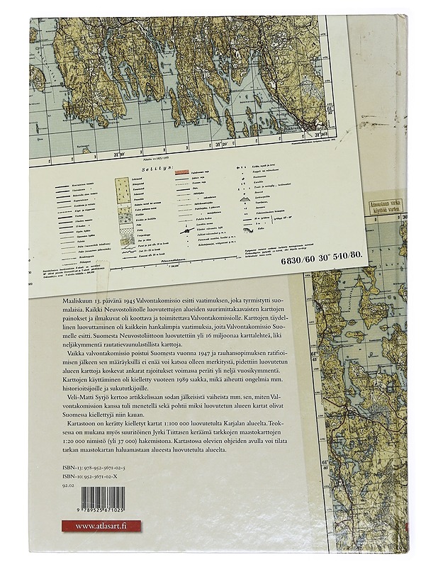 Kielletyt kartat : Karjala 1928 - 1944 1:100 000 - Risto Pekkanen - Tietokirjat ja oppaat - 10105608898 - 1