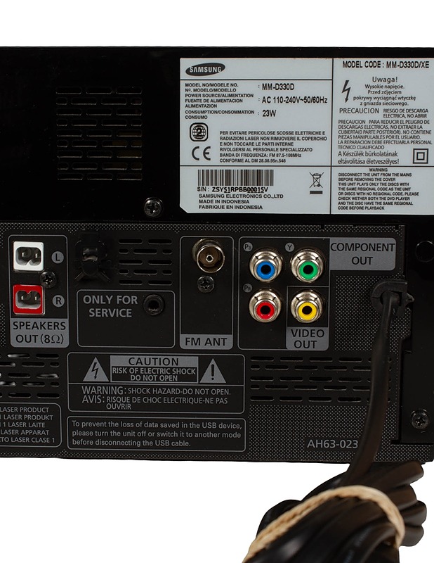 SAMSUNG MM-D33D DVD -mikro-hifi-järjestelmä  - Audio - 10105608941 - 3