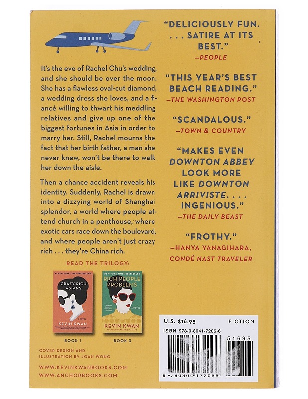 China Rich Girlfriend - Kevin Kwan - Romaanit ja novellit - 10105608945 - 1