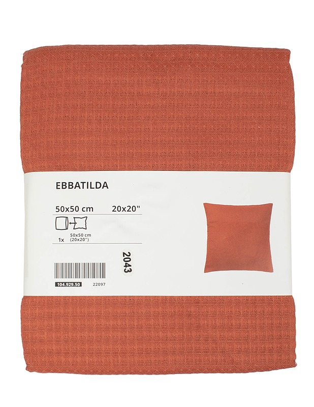IKEA Ebbatilda tyynynpäällinen, 50x50 cm - Muut kodintekstiilit - 10105608969 - 0