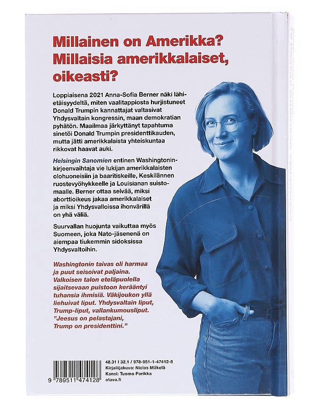 10 haavaa Amerikan sydämessä - Anna-Sofia Berner - Historiakirjat - 10105608974 - 1