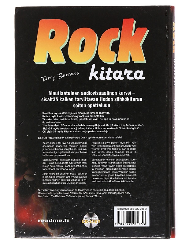 Rock-kitara - Burrows, Terry - Musiikki- ja elokuvakirjat - 10105608988 - 1