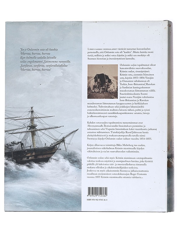 Kauhia Oolannin sota / Krimin sota Suomessa 1854-1855 - Johnsson, Raoul - Historiakirjat - 10105609000 - 1