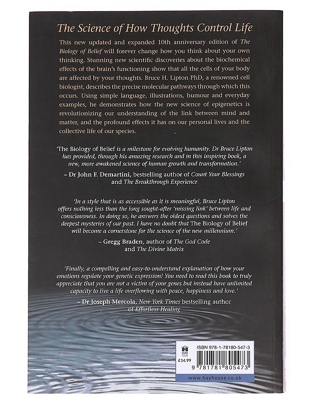 The Biology of Belief- Bruce H. Lipton PhD - Tietokirjat ja oppaat - 10105609010 - 1