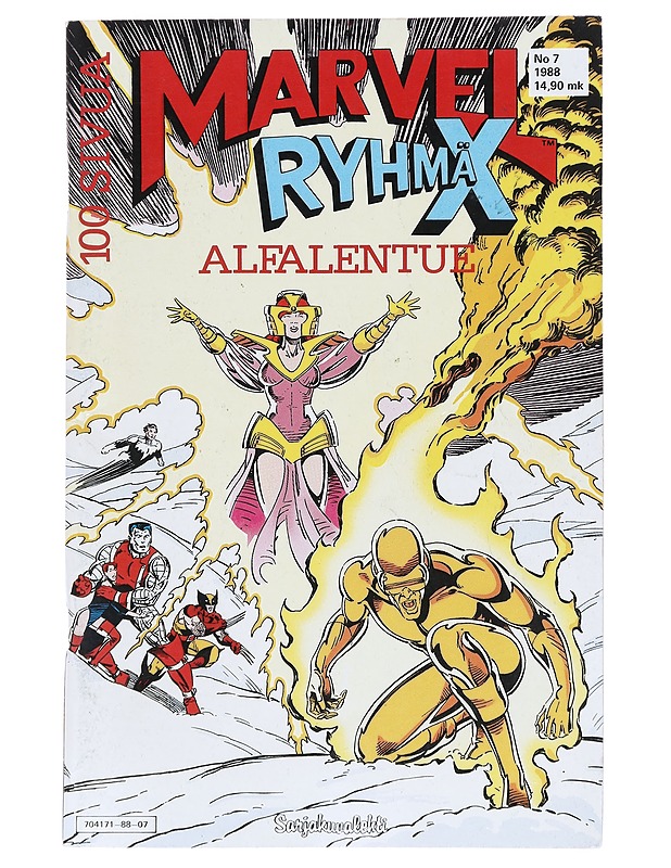 Marvel: Ryhmä X 7/88 - Sarjakuvat - 10105609042 - 0