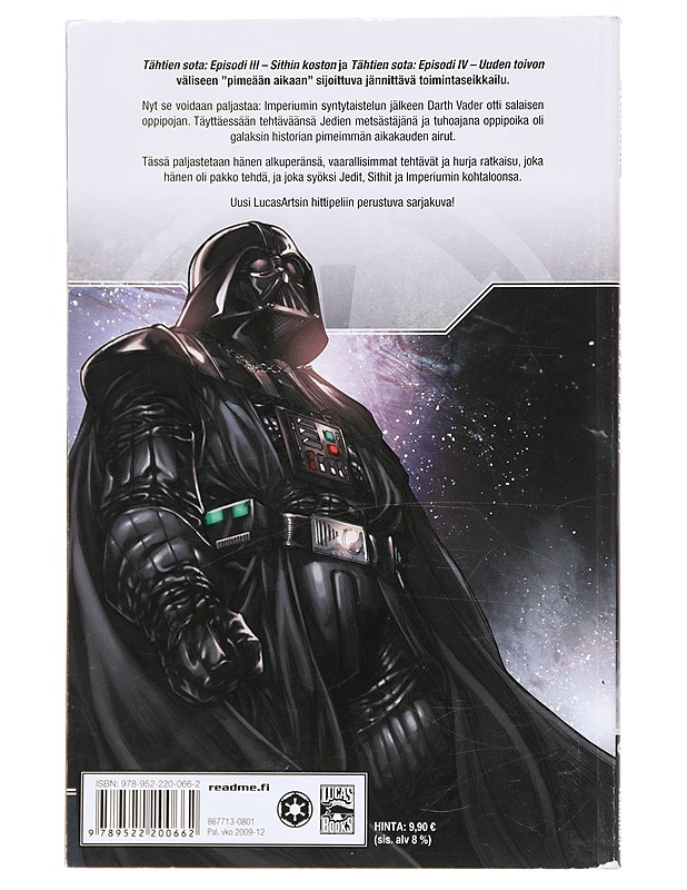 Star wars : the force unleashed = voiman mahti - Blackman, Haden - Sarjakuvat - 10105609049 - 1