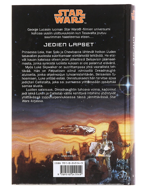 Star Wars : Jedien lapset - Hambly, Barbara - Fantasia- ja scifi - 10105609070 - 1