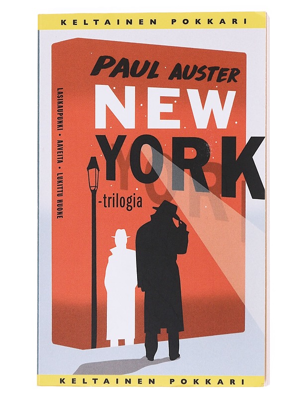 New York -trilogia - Paul Auster, - Kirja lahjaksi - 10105609074 - 0