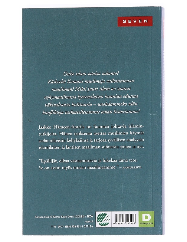 Islamin miekka - Jaakko Hämeen-Anttila - Historiakirjat - 10105609081 - 1
