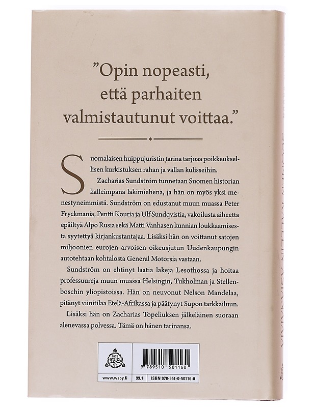 Suomen kallein asianajaja - Staffan Bruun - Elämäkerrat ja muistelmat - 10105609101 - 1