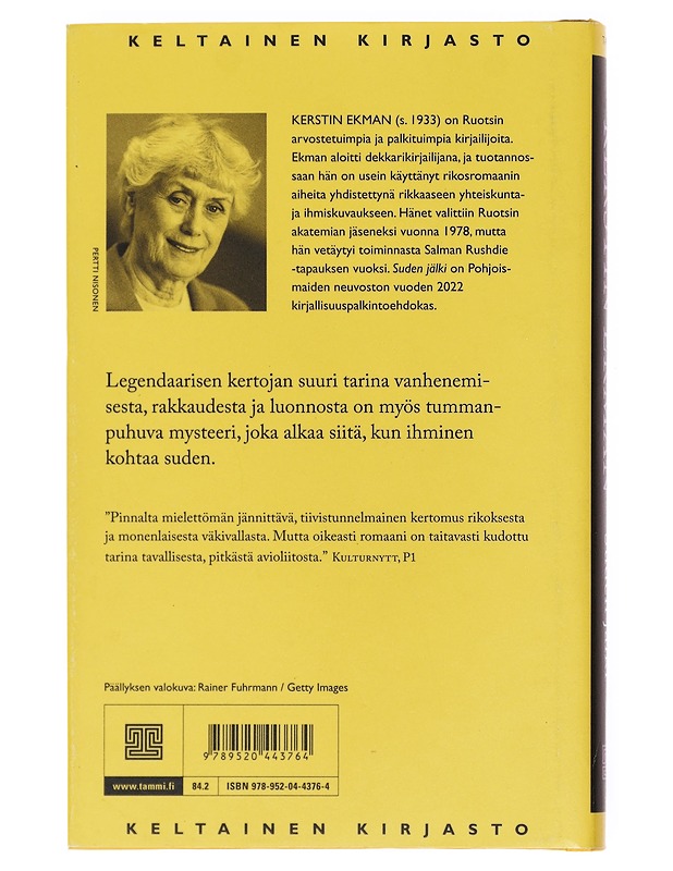Suden jälki - Ekman, Kerstin - Romaanit ja novellit - 10105609137 - 1