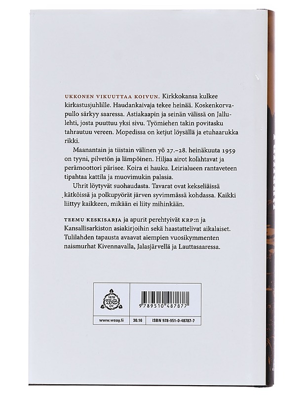 Tulilahti / tutkimuksia naismurhista - Teemu Keskisarja - Harrastekirjat - 10105609138 - 1