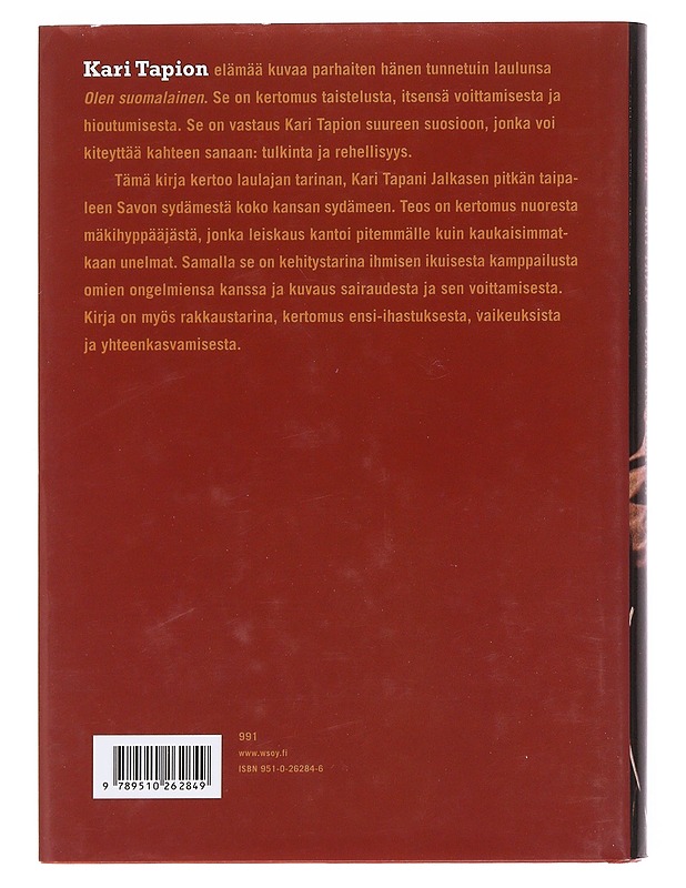 Kari Tapio / Olen suomalainen - Vexi Salmi - Elämäkerrat ja muistelmat - 10105609154 - 1