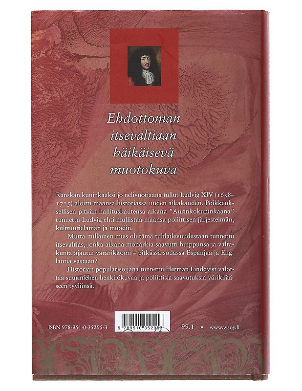 Aurinkokuningas Ludvig XIV - HERMAN LINDQVIST - Elämäkerrat ja muistelmat - 10105609187 - 1