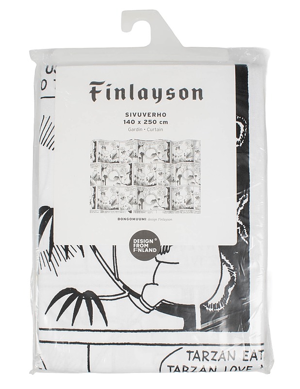 FINLAYSON Bongomuumi sivuverho, 140x250 cm - Designsuosikit - 10105609197 - 0