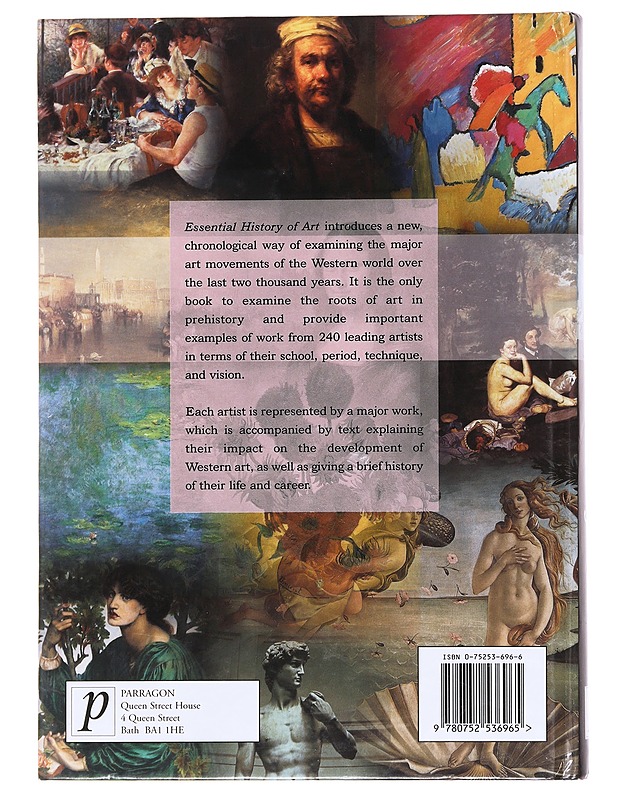 Essential history of art - Bradbury, Kirsten - Kirja lahjaksi - 10105609194 - 1