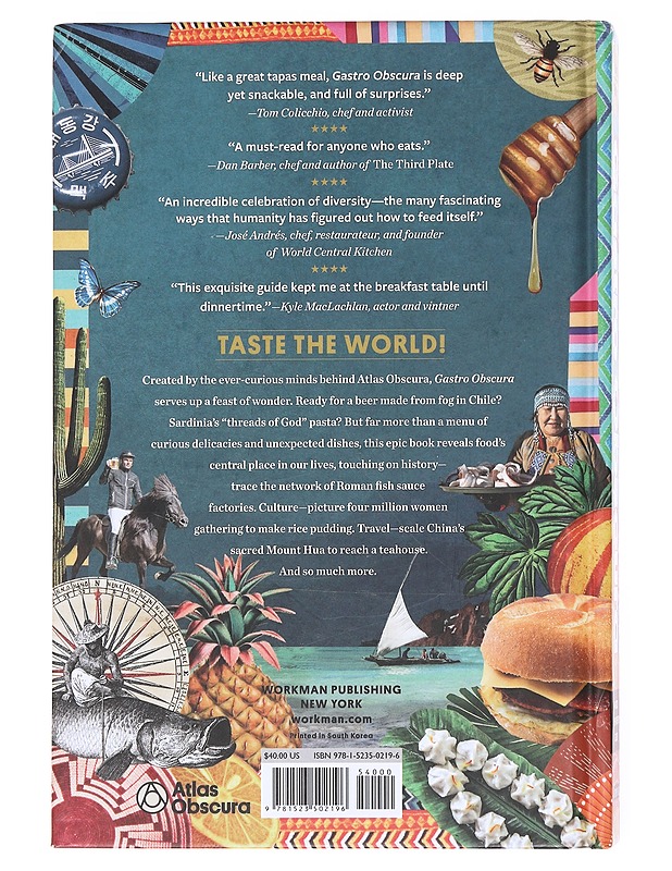 Gastro obscura : a food adventurer's guide - Cecily Wong - Ruokakirjat - 10105609195 - 1