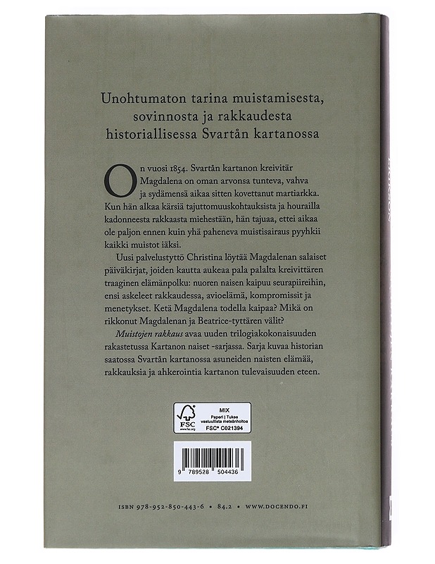 Muistojen rakkaus - Erikson, Christina - Romaanit ja novellit - 10105609218 - 1