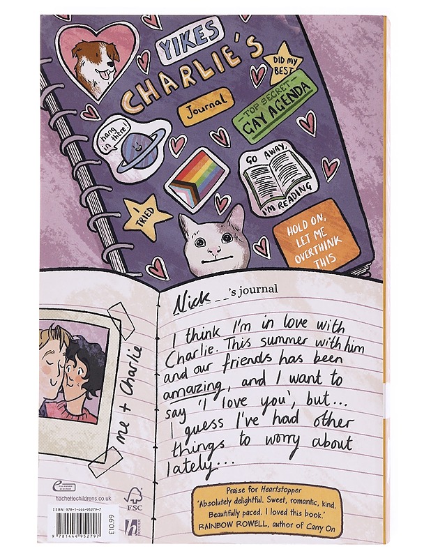 Heartstopper / Volume 4 - Alice Oseman - Sarjakuvat - 10105609223 - 1