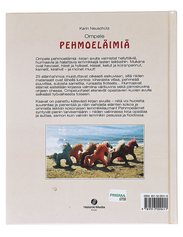 Ompele pehmoeläimiä - Neuschütz, Karin - Harrastekirjat - 10105609244 - 1