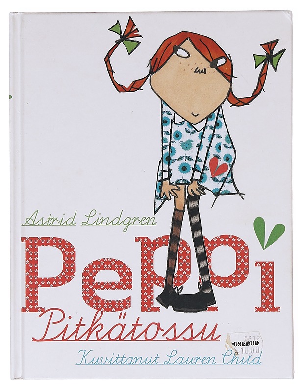 Peppi Pitkätossu - Lindgren, Astrid - Lastenkirjat - 10105609252 - 0