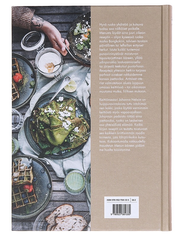 Menu / reseptejä yhteisiin hetkiin - Nelson, Johanna - Ruokakirjat - 10105609263 - 1