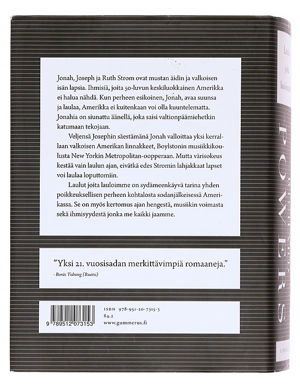 Laulut joita lauloimme - Richard Powers - Kaunokirjallisuus - 10105609266 - 1
