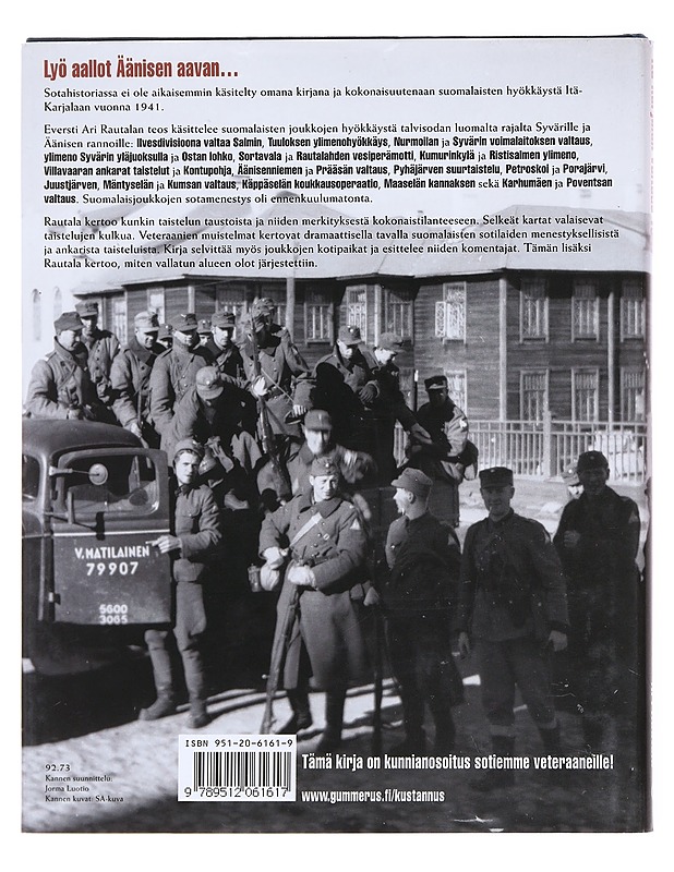 Itä-Karjalan valtaus 1941 - Rautala, Ari  - Historiakirjat - 10105609268 - 1