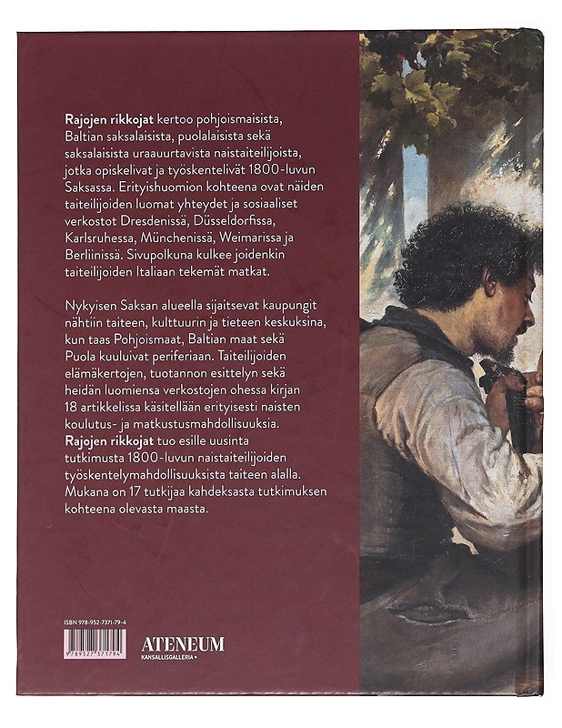 Rajojen rikkojat : 1800-luvun matkustavat naistaiteilijat - Fritze, Sointu - Taide- ja kulttuurikirjat - 10105609269 - 1