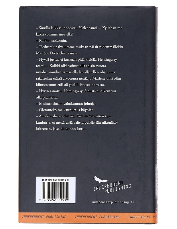 Hemingway itsemurhaajien paratiisissa - Martti Nyberg - Romaanit ja novellit - 10105609278 - 1