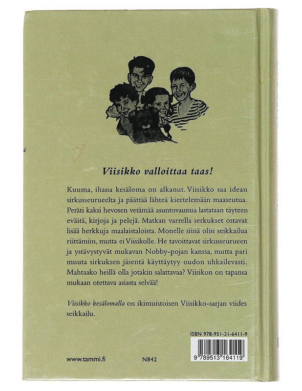 Viisikko kesälomalla - Blyton, Enid - Lastenkirjat - 10105609291 - 1