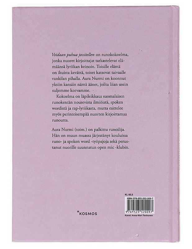 Voidaan puhua jossitellen / runoja - Nurmi, Aura - Runot ja näytelmät - 10105609306 - 1