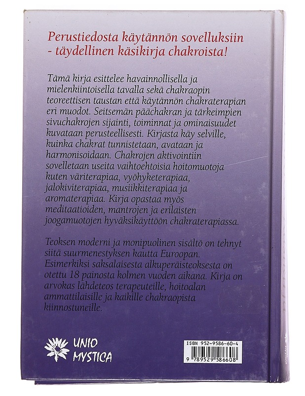 Chakra käsikirja - Shalila Sharamon - Harrastekirjat - 10105609313 - 1
