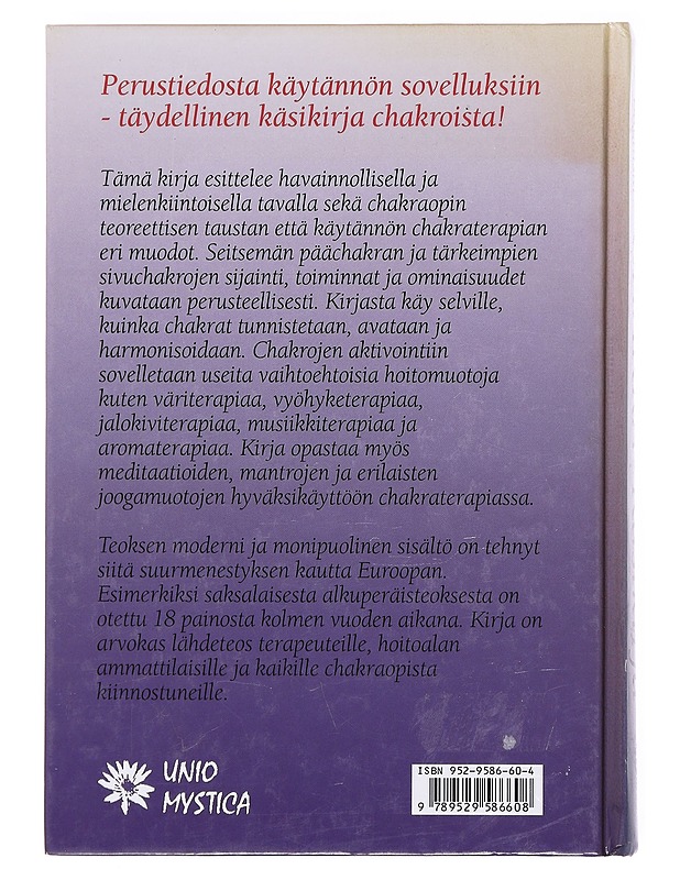 Chakra käsikirja - Shalila Sharamon - Harrastekirjat - 10105609321 - 1