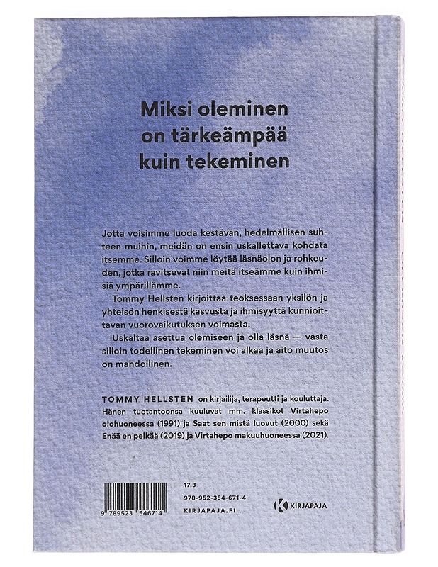 Olemisen voima - Hellsten, Tommy - Kirja lahjaksi - 10105609339 - 1
