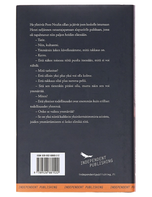 Hemingway palaa Pariisiin - Martti Nyberg - Romaanit ja novellit - 10105609341 - 1