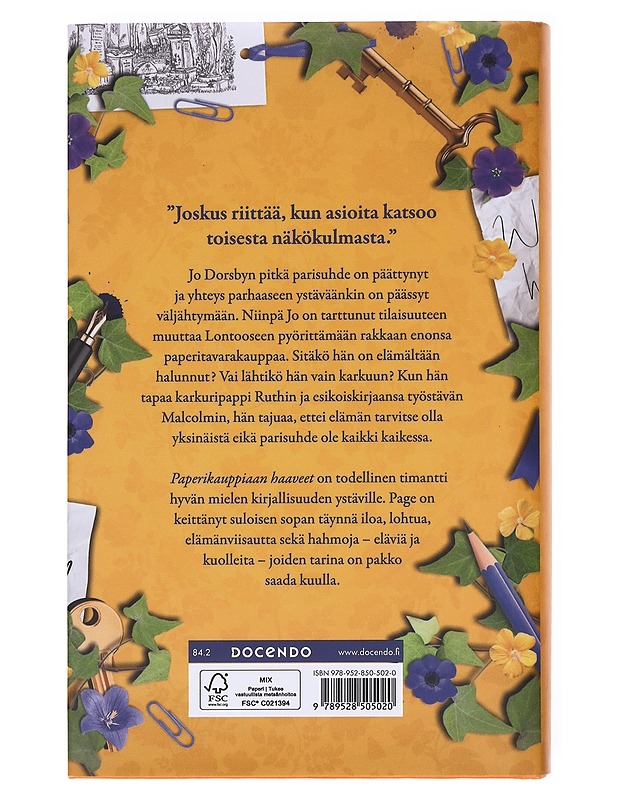 Paperikauppiaan haaveet - Sally Page - Kaunokirjallisuus - 10105609359 - 1