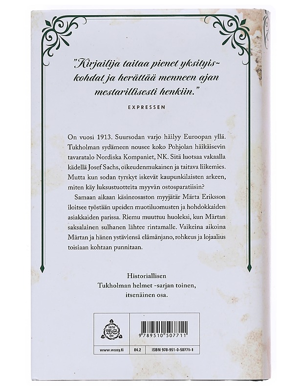 Tavaratalon rohkeat naiset - Ruth Kvarnström-Jones - Kaunokirjallisuus - 10105609361 - 1