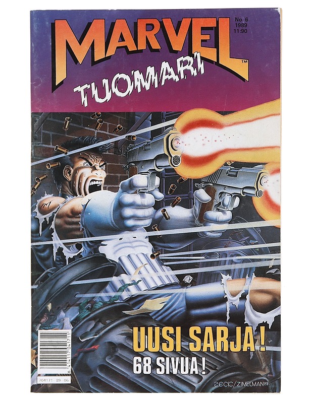 MARVEL Tuomari, 1989/n:o 6 - Lehdet - 10105609377 - 0