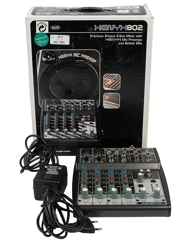 BEHRINGER Xenyx 802 analoginen mikseri - Audio - 10105609408 - 0