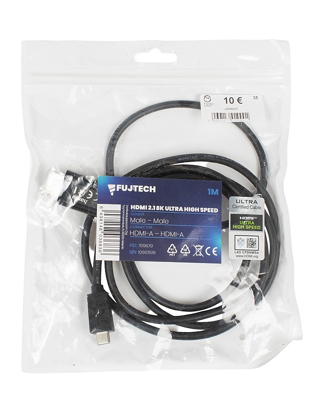 FUJ:TECH HIDMI 2.1 8K ULTRA HIGH SPEED -kaapeli  - Muu elektroniikka - 10105609417 - 0