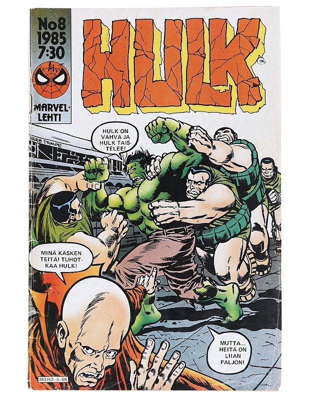 Hulk 8/85 - Sarjakuvat - 10105609438 - 0