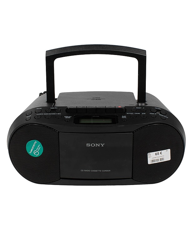 SONY CFD-S70 CD/kasetti-soitin AM/FM viritin boombox - Viihde-elektroniikka - 10105609454 - 1
